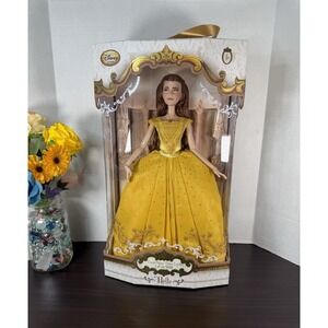 Disney Store Belle Limited Edition 17"Doll Live Action Beauty & The Beast 1/5500